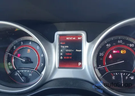 2018 Dodge Journey Se from USA, damaged, VIN 3C4PDCABXJT241430